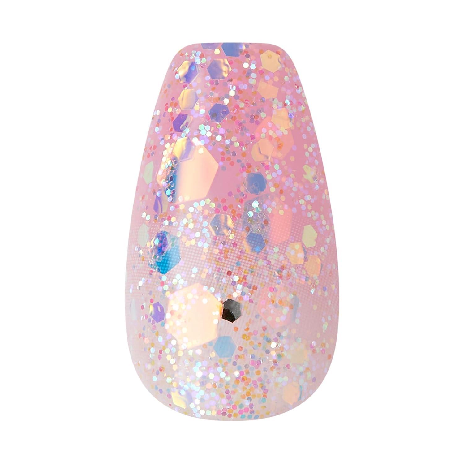 imageKISS imPRESS No Glue Mani Press On Nails Premium Best Life Blue Medium Size Almond Shape Includes 30 Nails Prep Pad Instructions Sheet 1 Manicure Stick 1 Mini FilePortal