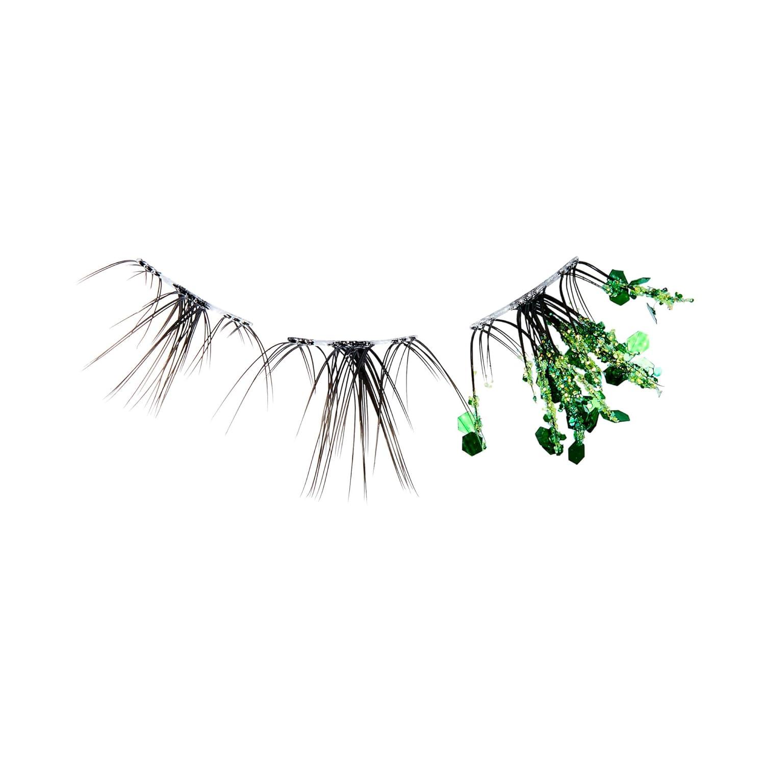 imageWICKED X FALSCARA False Eyelashes Munchkinland 8mm10mm Natural Volume Multicolored Glitter Lash Extension Kit Includes Mini BOND NET WT 45 G 015 Oz Mini Applicator ampamp 10 Lash ClustersFantastical Fashions
