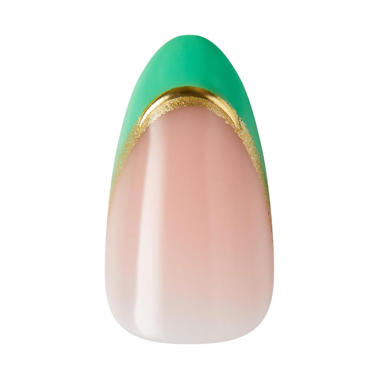 imageWICKED X KISS Press On Nails Bloom in Land Pink Medium Oval Waterproof Chip Proof Smudge Proof 28 Fake Nails Pink Gel Nail Glue 2g Mini Nail File ampamp Manicure StickThrillifying