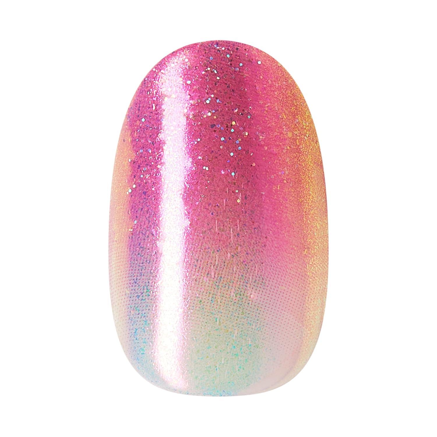 imageWICKED X imPRESS Press On Nails Jolly Old Shiz Multicolor Medium Coffin New Improved Adhesive Up To 10 Day Hold Includes 30 Fake Nails 1 Prep Pad 1 Manicure Stick 1 Mini FileGoodness Of My Heart