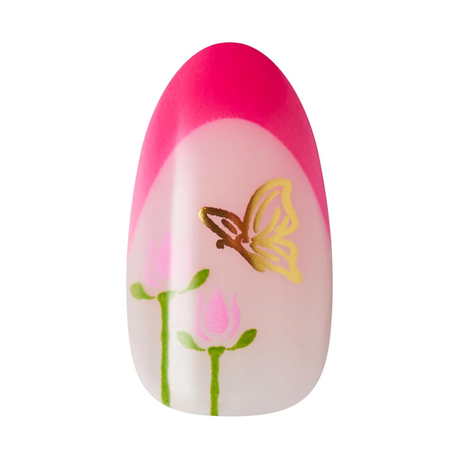 imageWICKED X imPRESS Press On Nails New Improved Adhesive Up To 10 Day Hold Beautifical White Medium Oval Includes 30 Fake Nails 1 Prep Pad 1 Manicure Stick 1 Mini FileUnlikely Friendship