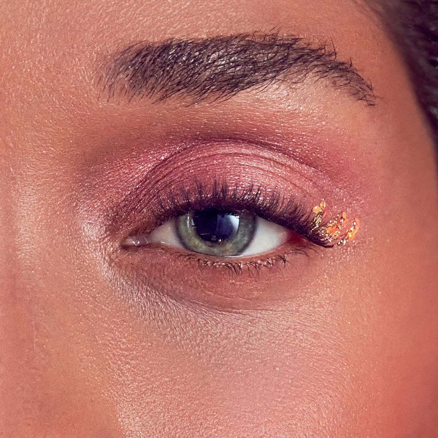 imageWICKED X imPRESS Press On Self Adhesive Eyelashes Welcome to OZ 8mm10mm Natural Volume Press On Lashes Pink Glitter No Glue Needed 12 Lash Clusters ampamp NonStick Mini ApplicatorMagic Unleashed