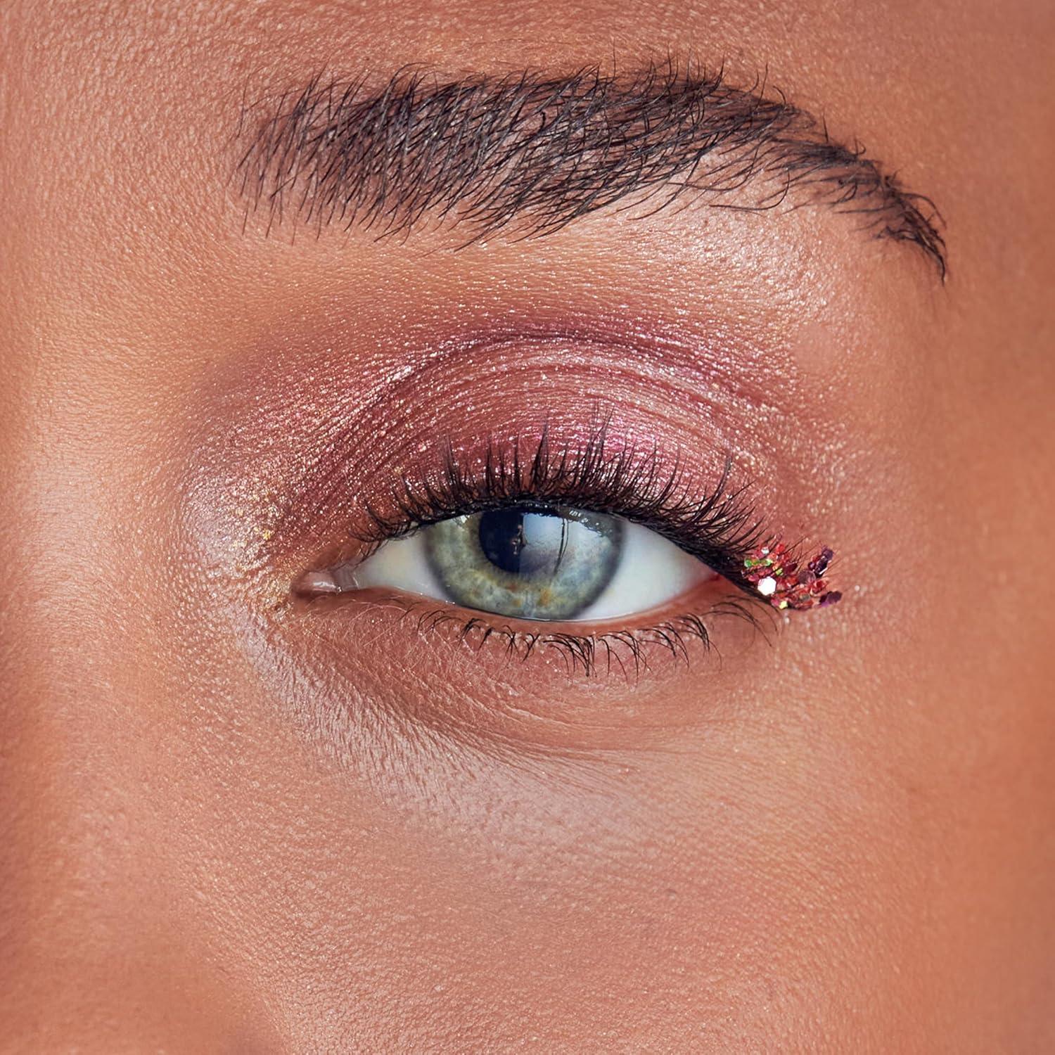 imageWICKED X imPRESS Press On Self Adhesive Eyelashes Welcome to OZ 8mm10mm Natural Volume Press On Lashes Pink Glitter No Glue Needed 12 Lash Clusters ampamp NonStick Mini ApplicatorWelcome to OZ