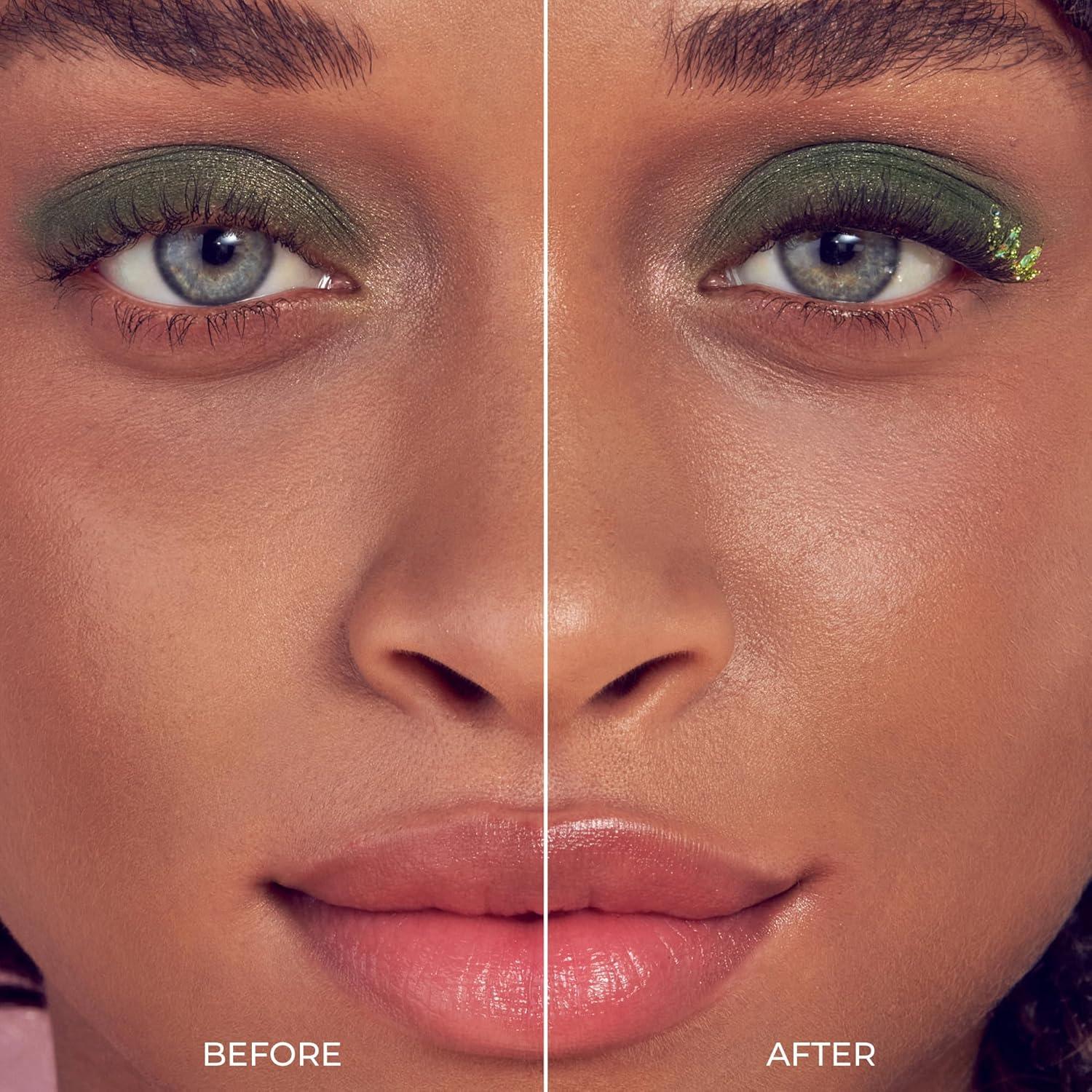 imageWICKED X imPRESS Press On Self Adhesive Eyelashes Wickedly Beautiful 12 Lash Clusters 8mm10mm Natural Volume Green Glitter Pink ampamp Green Mini Applicator8mm10mm Pack of 2