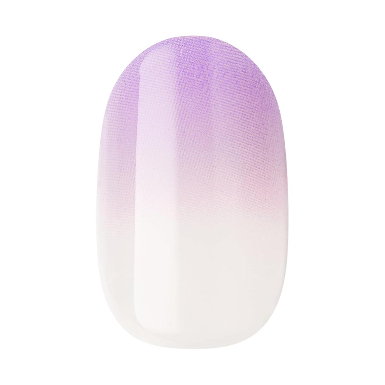 imageimPRESS Color Ombre Press On Nails Friendzone Blue Short Oval PureFit Technology Patented Super Hold Adhesive Chip Proof Smudge Proof Mini Nail File Manicure Stick ampamp 30 Fake NailsTake A Chance