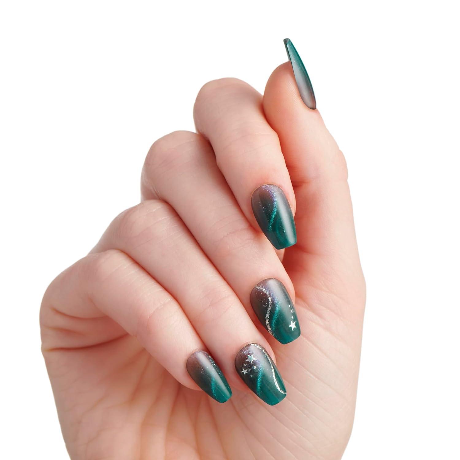 imageimPRESS X WICKED FOR GOOD Press On Nails Living in a Dream Purple Medium Coffin New Improved Adhesive Up To 10 Day Hold Includes 30 Fake Nails 1 Prep Pad 1 Manicure Stick 1 Mini FileUnleash Your Magic