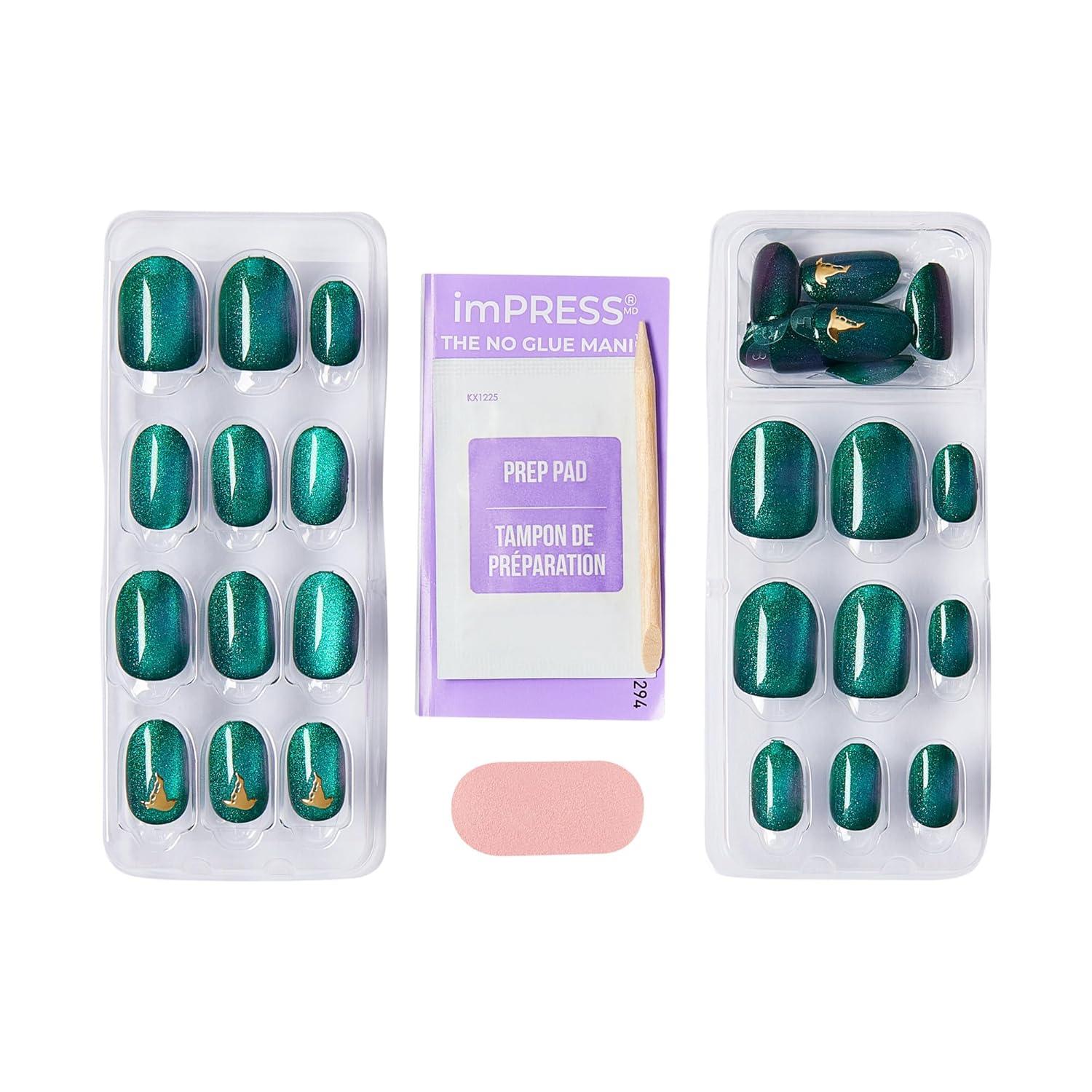 imageimPRESS X WICKED FOR GOOD Press On Nails Living in a Dream Purple Medium Coffin New Improved Adhesive Up To 10 Day Hold Includes 30 Fake Nails 1 Prep Pad 1 Manicure Stick 1 Mini FileA Story Of Two Halves