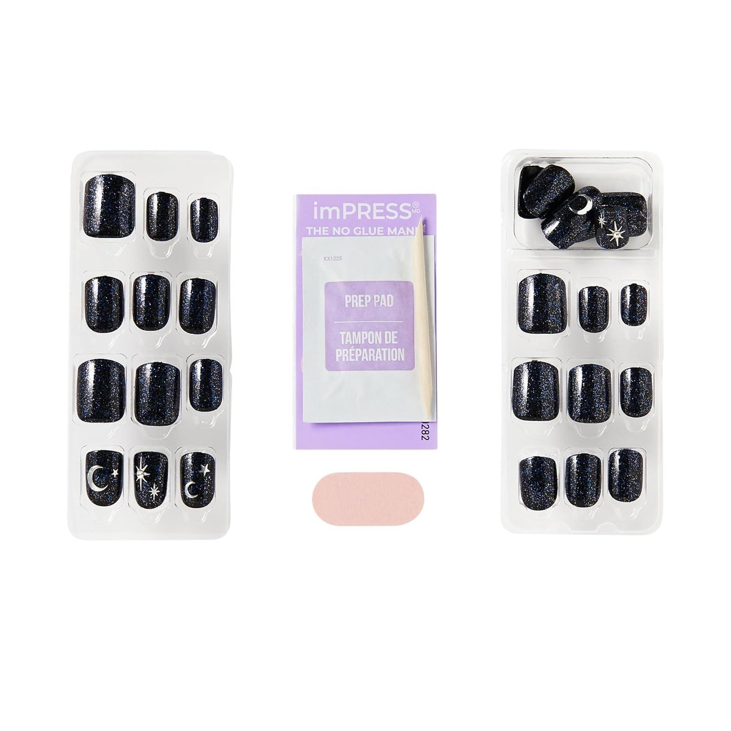 imageimPRESS X WICKED FOR GOOD Press On Nails Living in a Dream Purple Medium Coffin New Improved Adhesive Up To 10 Day Hold Includes 30 Fake Nails 1 Prep Pad 1 Manicure Stick 1 Mini FileKnow Your Power