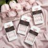 KISS Classy, Press On Nails, Nail glue included, ‘Players’, White, Short Size, Oval Shape, Includes 28 Nails, 2g glue, 1 Manicure Stick, 1 Mini File(Long (Pack of 2))