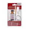KISS French Acrylic False Nails Sculpture Kit, Natural & French Manicure, Extended Bubble-Free Nail Tips with Acrylic Liquid & Powder, Maximum Speed Nail Glue, Application Brush, & 40 Fake Nails(WHITE)