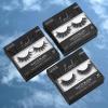 KISS Lash Couture 3D Matte False Eyelashes, ‘Matte Satin’, 16 mm, Includes 1 Pair Of Lash, Contact Lens Friendly, Easy to Apply, Reusable Strip Lashes(1 pair (Pack of 1))