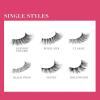 KISS Lash Couture False Eyelashes, ‘Little Black Dress’, 10 mm, Includes 1 Pair Of Lash, Contact Lens Friendly, Easy to Apply, Reusable Strip Lashes(Little Black Dress)