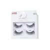 KISS Lash Couture Faux Mink False Eyelashes Double Pack, Knot-Free Lash Band, Reusable, Contact Lens Friendly, Easy To Apply, Ultrafine, Tapered, Synthetic Fake Lashes, Style Soir, 2 Pairs White(Soir)