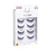 KISS Lash Couture Faux Mink False Eyelashes Multipack, ‘Jubilee’, 10mm, Multiple Lengths, Reusable, Cruelty Free, Vegan, Exclusive Knot-Free Lash Band, 4 Pairs(Little Black Dress Multi Pack)