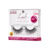 KISS Lash Couture LuXtensions Collection False Eyelashes, Flat Lash Technology, Super Slim Lash Band, Real Lash Extension Fibers, Reusable, Style ‘Velvet’, 12mm, 1 Pair Strip Lashes(1 Pair (Pack of 1))