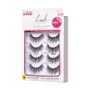 KISS Lash Couture Luxtensions Collection False Eyelashes Multipack, ‘Volume Full Set’, 14 mm, Super Slim Band, Light & Flexible Wear, Flat Lash & Laser Cut Technology, Includes 4 Pairs of Strip Lashes(Full Volume)