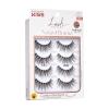 KISS Lash Couture Naked Drama Collection False Eyelashes with Cushion Flexi Band, Full & Fluffy Volume, Easy to Apply, Reusable Lash Clusters, Style ‘Tulle’, 10 mm, 1 Pair Fake Eyelashes(4 Pair (Pack of 1))