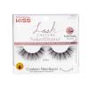 KISS Lash Couture Naked Drama Collection False Eyelashes with Cushion Flexi Band, Full & Fluffy Volume, Easy to Apply, Reusable Lash Clusters, Style ‘Tulle’, 10 mm, 1 Pair Fake Eyelashes(1 pair (Pack of 1))