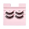 KISS Looks So Natural False Eyelashes Double Pack, Lightweight & Comfortable, Tapered End Technology, Reusable, Cruelty-Free, Contact Lens Friendly, Style ‘Flir’, 4 Count (Pack of 1) Fake Eyelashes(Flir)