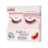 KISS Looks So Natural False Eyelashes Double Pack, Lightweight & Comfortable, Tapered End Technology, Reusable, Cruelty-Free, Contact Lens Friendly, Style ‘Shy’, 2 Count (Pack of 1) Fake Eyelashes