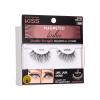 KISS Magnetic Lash 01, Synthetic False Eyelashes with Magnets Under and Over Your Upper Lashes, No Glue Needed, Lightweight, Reusable, Contact Lens Friendly, Cruelty Free, with Lash Applicator, 1 Pair(Tempt)
