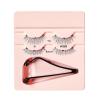 KISS Magnetic Lash 01, Synthetic False Eyelashes with Magnets Under and Over Your Upper Lashes, No Glue Needed, Lightweight, Reusable, Contact Lens Friendly, Cruelty Free, with Lash Applicator, 1 Pair(Magnetic Lash)