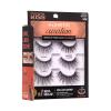 KISS Magnetic Lash 01, Synthetic False Eyelashes with Magnets Under and Over Your Upper Lashes, No Glue Needed, Lightweight, Reusable, Contact Lens Friendly, Cruelty Free, with Lash Applicator, 1 Pair(Curation Kit)