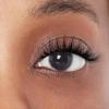 KISS Matte Black, False Eyelashes, ‘Matte Twill’, 14mm, Includes 4 Pairs Of Lashes, Easy to Apply, Reusable Lash Clusters(4 Count (Pack of 1))