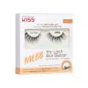 KISS My Lash But Bolder, False Eyelashes, ‘Big Personality’, 14mm, Includes 1 Pair, Easy to Apply, Reusable Lash Clusters(No Filters)