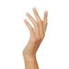 KISS Salon Acrylic Press On Nails, Nail glue included, ‘Sugar Rush’, French, Medium Size, Square Shape, Includes 28 Nails, 2g Glue, 1 Manicure Stick, 1 Mini File(Power Play)