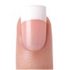 KISS Salon Acrylic Press On Nails, Nail glue included, ‘Sugar Rush’, French, Medium Size, Square Shape, Includes 28 Nails, 2g Glue, 1 Manicure Stick, 1 Mini File(Sugar Rush)