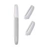 KISS SilkyEDGE Facial Hair Dermaplaner & Precise Brow Shaper, Stainless Steel Mesh Blade, Gentle Glide Technology, Tug-Free Hair Removal & Silky Smooth Exfoliation, Includes 2 Replacement Blades