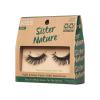 KISS Sister Nature False Eyelashes, ‘Sage’, 12 mm, 100% Natural Hair, Recyclable Paper Box, Printed with Soy Ink, Cruelty Free, Vegan, Includes 1 Pair of Reusable Strip Lashes(Sage)