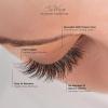 KISS So Wispy Curated Collection of Bestselling False Eyelash Styles Multipack, Volume & Curl, Lash Extensions Look, Signature Wispy Effect, Cruelty Free, Reusable, Contact Lens Friendly, 5-Pair(Medium Volume – Multi Pack)