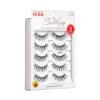 KISS So Wispy Curated Collection of Bestselling False Eyelash Styles Multipack, Volume & Curl, Lash Extensions Look, Signature Wispy Effect, Cruelty Free, Reusable, Contact Lens Friendly, 5-Pair(Maximum Volume – Multi Pack)