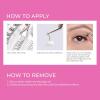 KISS Super Stick Individual Lash Cluster Adhesive, Gentle Formula, 7 Day Hold, Cactus & Witch Hazel Extract, Dermatologist Tested, Waterproof Lash Glue, No Harsh Odor, Net Wt. 6.5g (0.23 oz.), Black(Clear)