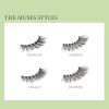 KISS The Muses, False Eyelashes, ‘Legacy’, 12mm, Includes 1 Pair, Easy to Apply, Reusable Lash Clusters(Duchess)