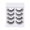 KISS Triple Push-Up, False Eyelashes, ‘Robe’, 12mm, Includes 4 Pairs Of Lashes, Easy to Apply, Reusable Lash Clusters(Bombshell)