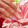 KISS X WICKED: FOR GOOD Press On Nails, ‘Glow With Glinda’, Purple, Short Oval, Waterproof, Chip Proof, Smudge Proof, 28 Fake Nails, Pink Gel Nail Glue (2g), Mini Nail File, & Manicure Stick(Find Your Courage)