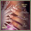 KISS X WICKED: FOR GOOD Press On Nails, ‘Glow With Glinda’, Purple, Short Oval, Waterproof, Chip Proof, Smudge Proof, 28 Fake Nails, Pink Gel Nail Glue (2g), Mini Nail File, & Manicure Stick(Good News Glinda)