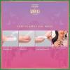 KISS X WICKED: FOR GOOD Press On Nails, ‘Glow With Glinda’, Purple, Short Oval, Waterproof, Chip Proof, Smudge Proof, 28 Fake Nails, Pink Gel Nail Glue (2g), Mini Nail File, & Manicure Stick(Bubble Of Brilliance)