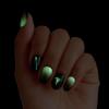 KISS X WICKED: FOR GOOD Press On Nails, ‘Glow With Glinda’, Purple, Short Oval, Waterproof, Chip Proof, Smudge Proof, 28 Fake Nails, Pink Gel Nail Glue (2g), Mini Nail File, & Manicure Stick(Own Your Power)