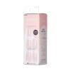 KISS imPRESS Color Press-On Manicure Fake Nails, All Black – Short & Square, Solid Black, Ready To Wear, Chip Proof, Smudge Proof, No Dry Time, Mini File & More | 30 Count(Serendipity)