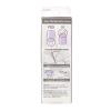 KISS imPRESS Color Press-On Manicure, Gel Nail Kit, PureFit Technology, Short Length, “Picture Purplect”, Polish-Free Solid Color Mani, Includes Prep Pad, Mini File, Cuticle Stick, and 30 Fake Nails