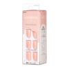 KISS imPRESS Color Press-On Nails Polish-Free Manicure Set, ‘Frosting’, 30 Chip-Proof, Smudge-Proof Fake Nails(Peevish Pink)