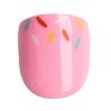 KISS imPRESS Color Press-On Nails Polish-Free Manicure Set, ‘Frosting’, 30 Chip-Proof, Smudge-Proof Fake Nails(Super Duper)