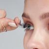 KISS imPRESS Falsies Easy Tab Press On Self Adhesive Eyelashes, Black, ‘Classy Natural’, 1 Pair of 6mm-7mm Inner Natural Volume Eyelash Clusters & 1 Pair of 6mm-10mm Outer Half-Lashes with Easy Tabs(10mm-12mm)