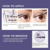 KISS imPRESS Falsies Long Lasting Self Adhesive Eyelashes, ‘Demi Edgy’, 5 Day Extended Wear, 24 Natural Volume Lash Clusters (5,6,8,10,12, & 14mm), Precision Non-Stick Applicator(Demi Bold)