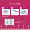 KISS imPRESS Mini Holiday Press On Nails for Kids, ‘Cozy’, Red, Child Size, Squoval Shaped, Mess-Free, Mom Approved, Non-Toxic, Breakaway Application Tabs, Nail File, 20 Fake Nails(Frostsnow)