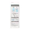 KISS imPRESS No Glue Mani Press On Nails, , ‘Baby why so Blue’, Blue, Short Size, Squoval Shape, Includes 30 Nails, Prep Pad, Instructions Sheet, 1 Manicure Stick, 1 Mini File(Mint To Be)